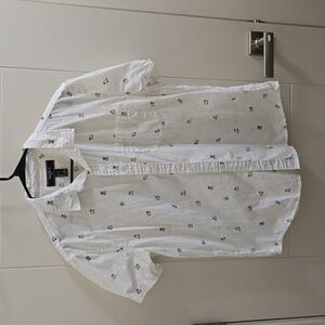 White button down shirt